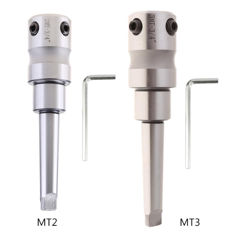 Industrial Tools Annular Cutter Arbor Fauge Annular Cutter Arbor with Morse Taper MT2 for 3/4 Inch Weldon Shank Annular
