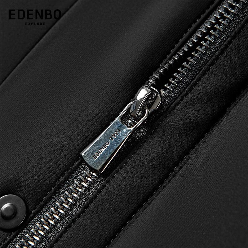 Edenbo Men's Business Casual Stand-Collar Winter Jacket