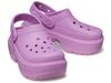 Crocs Stomp Clog Sandalen 209347-6WQ (Lila/Größe 22,0/Damen)