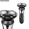 Cross-Border 3-in-1 Rechargeable Men's Electric Shaver - Portable, Multi-Functional Beard Groomer