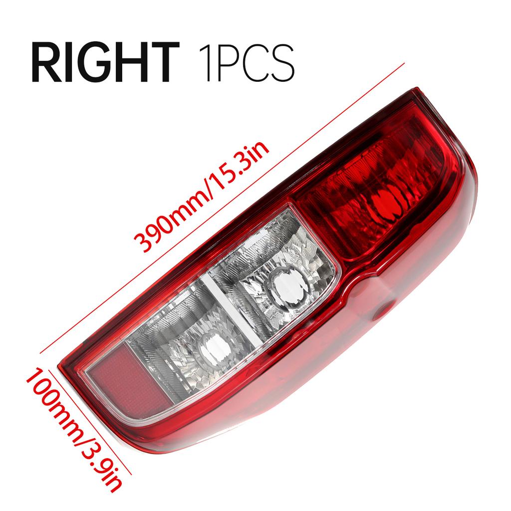 1/2pcs Car Rear Tail Light Rever Lights Left Right Reversing Lights ABS For Nissan NAVARA D40 2005-2015