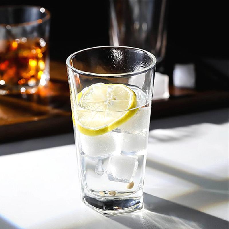 Thick Bottomed Whiskey Glass Juice Beverage Cups Bar Transparent Cocktail Glass Drinking Glasses Cold Drink Mug Home Glassware