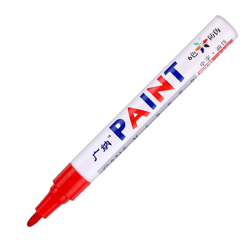 Stylo Peinture Pneu Peinture Permanente à Base d'Huile Fournitures d'Artisanat d'Art DIY Pour Adulte Enfant 6ml