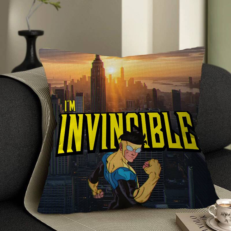 I-Invincible Pillow Anime Pillow Sofa Bed Head Pillow Cover Cushion Cover 45X45 Cm Fashion