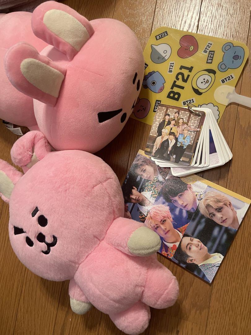 

[USED] BTS merchandise, plush toys, stickers, vocabulary book