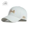 Show high-end new hat unisex personalized embroidery medium baseball cap hard top casual sunscreen cap