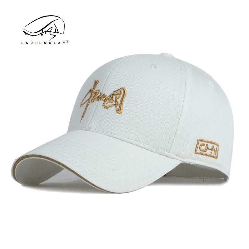Show high-end new hat unisex personalized embroidery medium baseball cap hard top casual sunscreen cap