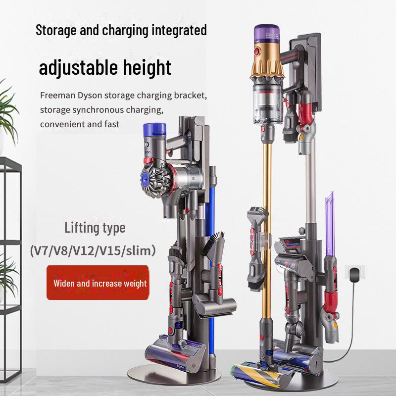 Dyson Vacuum Cleaner Storage Rack: Punch-Free Bracket for V7, V8, V10, V11, V12, 15G, G5 Models