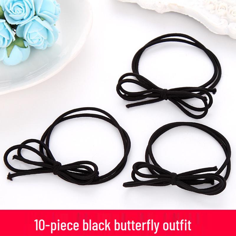 Seamless High Elasticity Korean Hair Tie: Durable, Non-Breaking Hair Band & Accessories