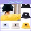 Smiley Face Patch Folding Fisherman Bucket Hat For Unisex Men And Women Outdoor Fun