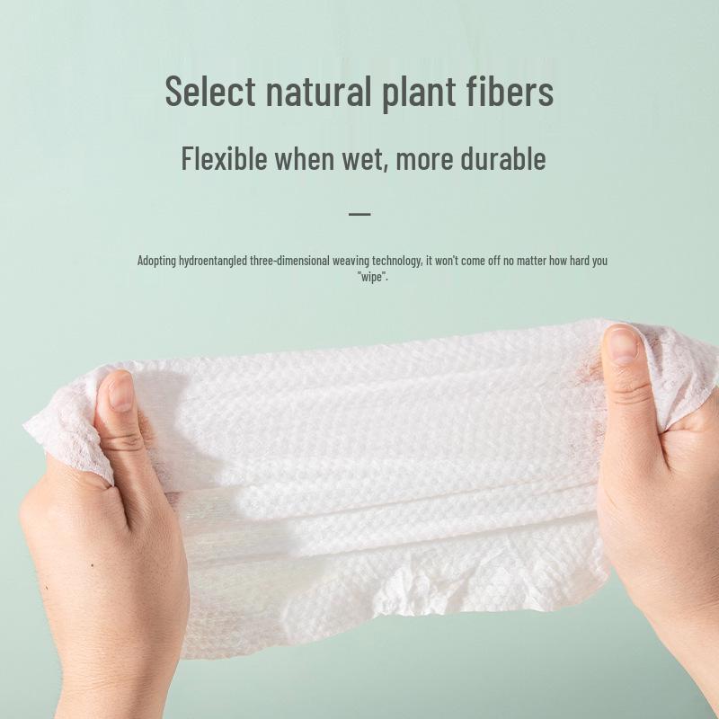 Travel Set: Disposable Pure Cotton Towels & Portable Face Mask