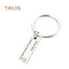 Drive Safe Letters Tag Charm Pendant Car Keychain Key Ring Couple Lovers Gifts Suspension Trinket