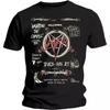 Slayer 'Haunting 84 Flier' Black T Shirt - NEW