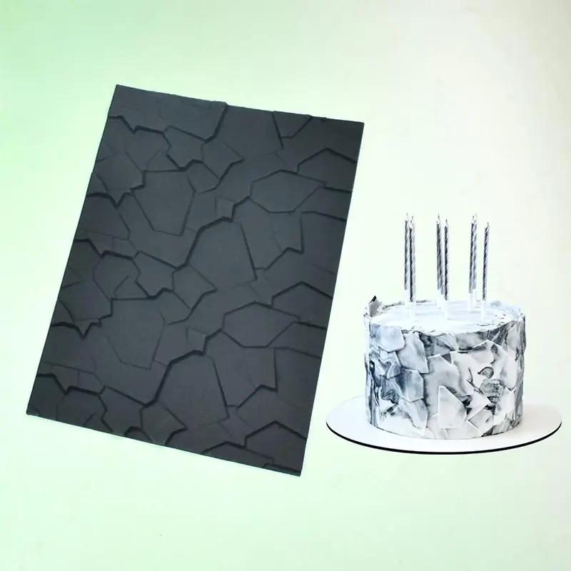 Stampi in Silicone Tronchetto di Natale per Cottura Fondant Mousse Dessert Cioccolato Morbido Decorazioni Pasticceria Strumento