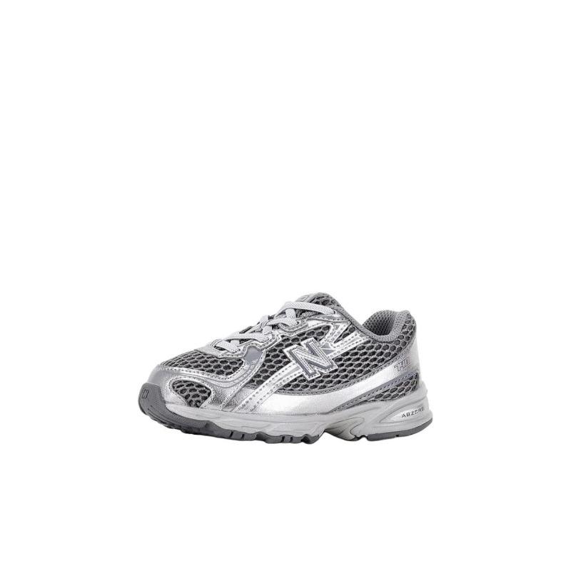 New Balance 740 Toddlers Silver Grey Low Top Walking Shoes IZ740MG