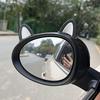 2Pcs Cute Cat Ears Helmet Decoration Motorcycle Electric Stickers Decor Multicolor Motorcycle Helmets Accessories Universal