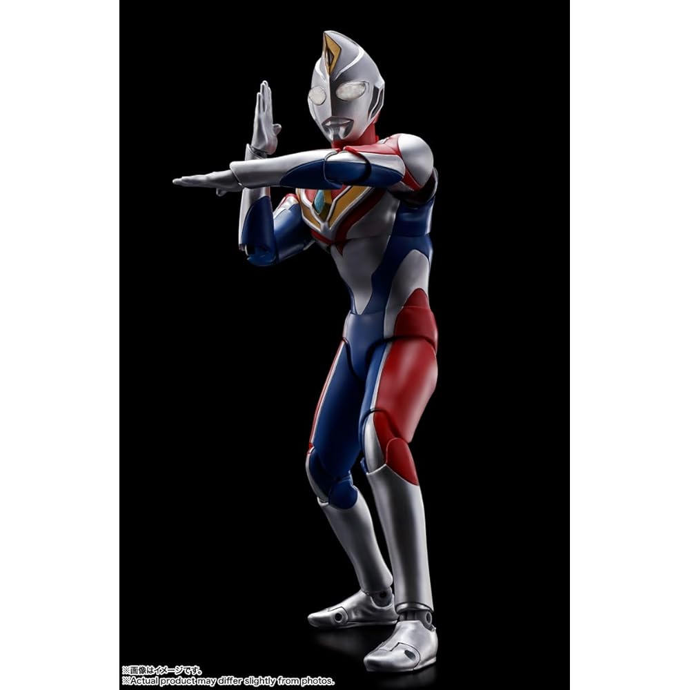 TAMASHII NATIONS S.H.Figuarts (Shinkocchou Seihou) Ultraman Dyna Flash Type, Approximately 150mm, PVC & ABS, Painted Movable Figure