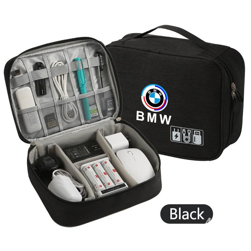 Car Separate Storage Bag Business Trip Multi-function Storage Travel Bag For BMW 50th Anniversary 3 5 Series E83 F16 E70 Sticker