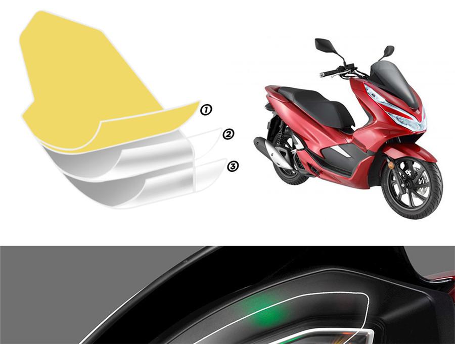 For Honda PCX150 2018-19 Speedometer Screen Blu-ray Cluster Scratch Protect Film
