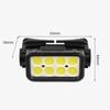 Rechargeable Headlamp 1000 Lumen Motion Sensor Waterproof Bright COB Headlight Work Light for Running Hiking Walking Camping