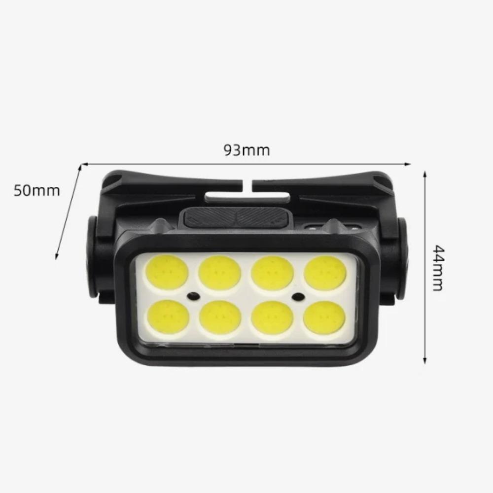 Rechargeable Headlamp 1000 Lumen Motion Sensor Waterproof Bright COB Headlight Work Light for Running Hiking Walking Camping