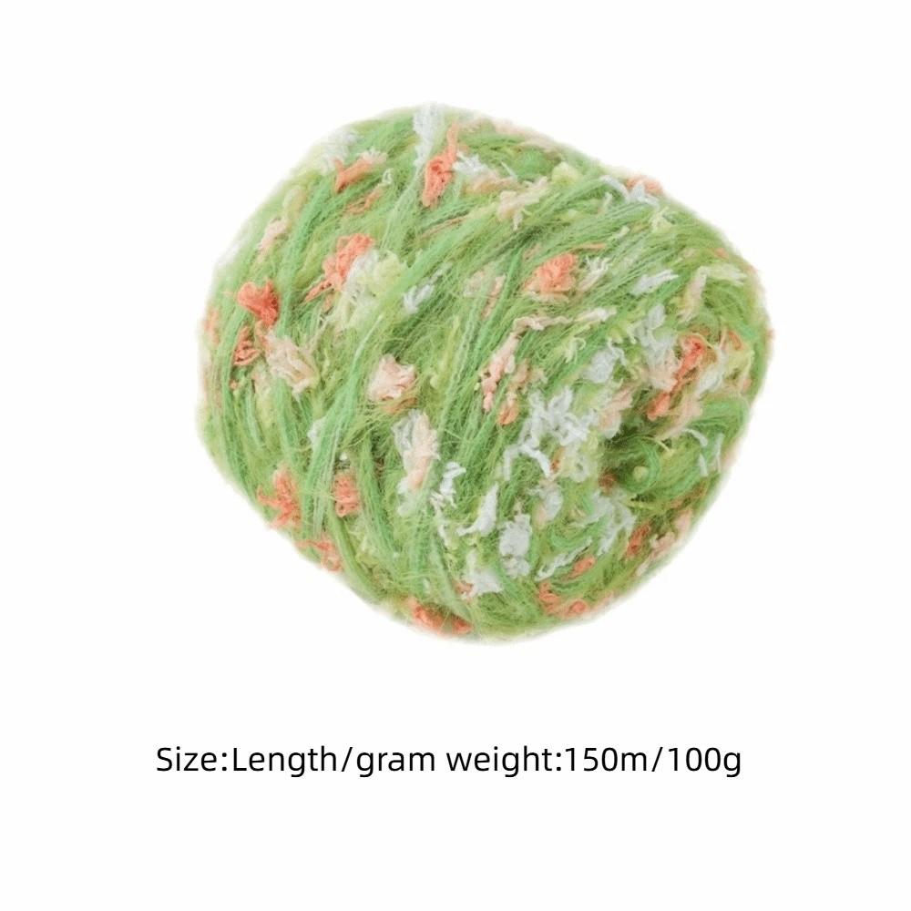 100g Bubble Yarn Soft Fluffy Texture Hand Woven Yarn New Mohair Yarn For Knitting DIY