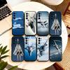 F-Fighter F35 F-22 Lightning   Phone Case Black Silicone Soft For Samsung S25,S24,S21,S22,S23,S30,Ultra,S20,Plus,Fe,Lite