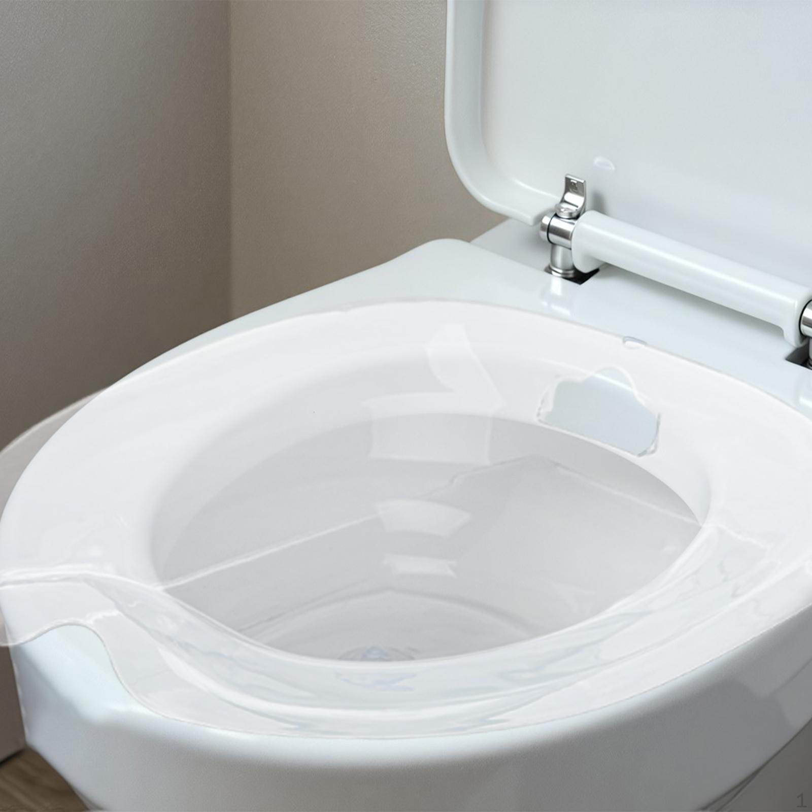 Bathtub with Toilet, Ergonomic Design, , Bidet Holder, Suitable for Women, Men And Seniors Sitz Bath