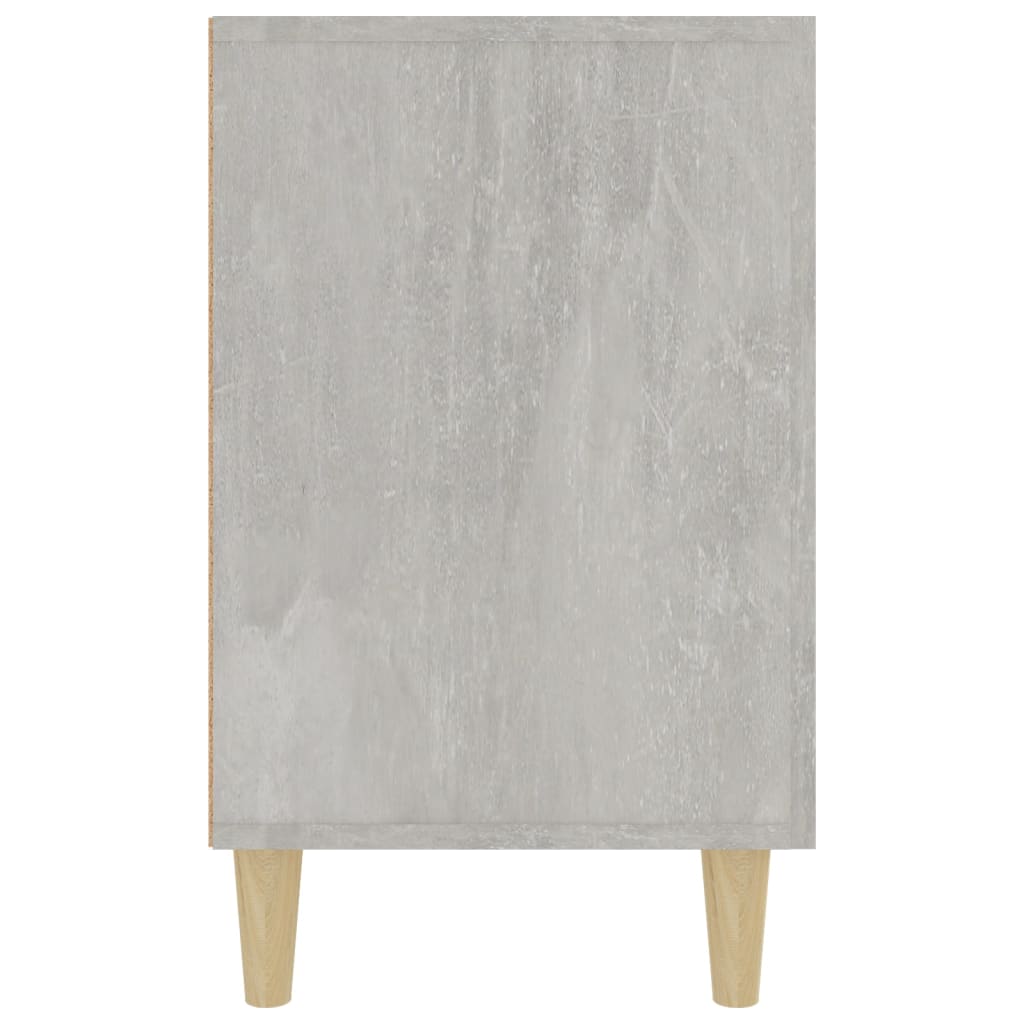 Vidaxl Komoda, Szarość Betonu, 100X36X60 Cm, Materiał Drewnopochodny
