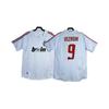 Retro jersey, football jersey, classic nostalgic replica Thai jersey, game training jersey, short-sleeved sportswear.