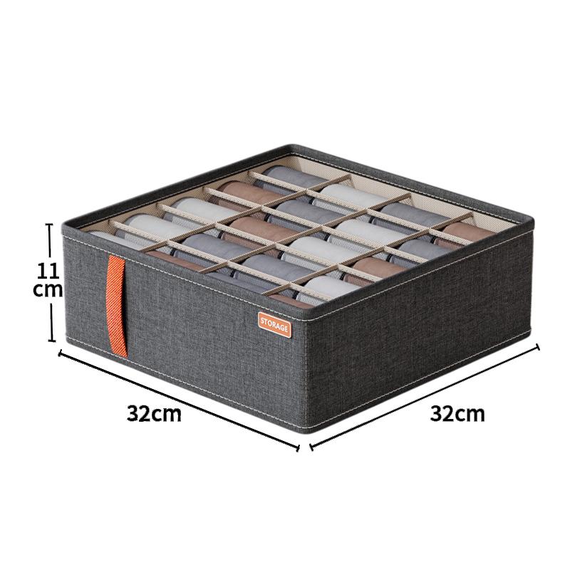 1Pcs Pants Storage Box Clothes Organizers Of Cabinets And Drawers Fabric Foldable Boxes For Bedroom Wardrobe Organization Home