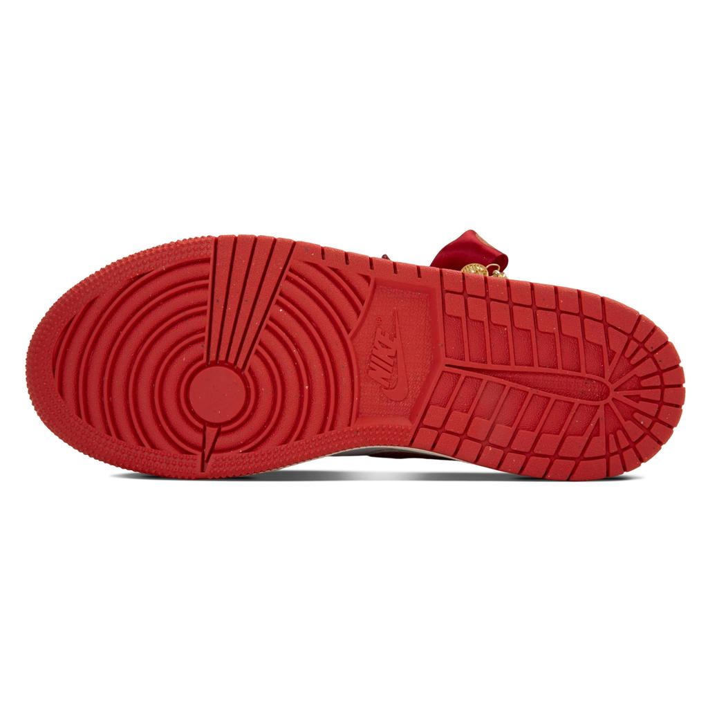 Jordan Air Jordan 1 Low top Skateboard Shoes Women's Red FJ3465-160(Team1165-)