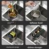 Kitchen Hanging Type Multifunctional Sink Filter Basket for Draining and Washing Vegetables
