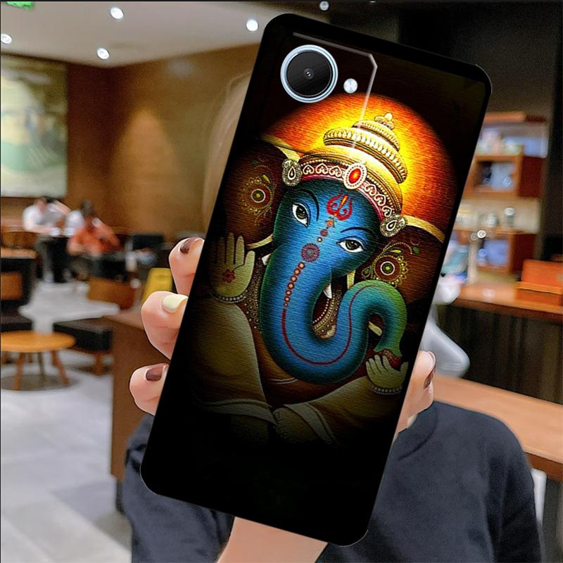 Ganesh Elephant God Case For Realme GT 7 Pro GT 6 6T 5 C55 C53 C51 C21Y C25S C61 C67 C75 10 11 12 13 14 Pro Plus