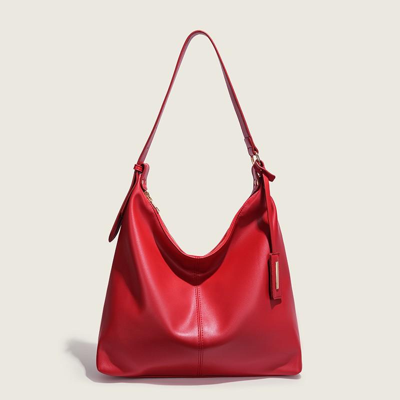 Красная Свадебная Сумка Ретро Большая Вместительная Сумка-тоут 2026 Новая Высококачественная Женская Одноплечевая Свадебная Сумка в Западном Стиле красный