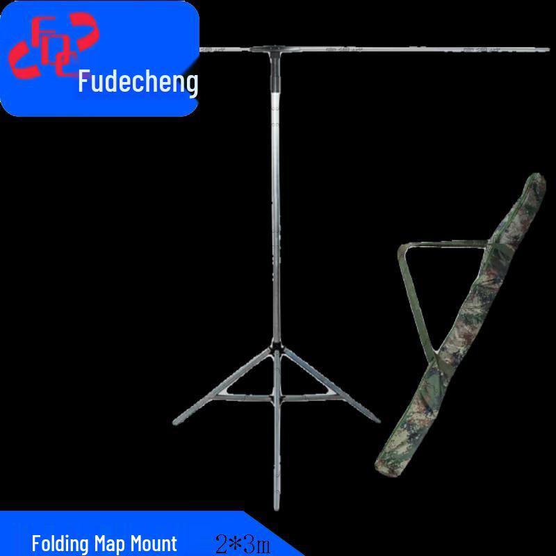 Foldable Telescopic Field Map Display Stand