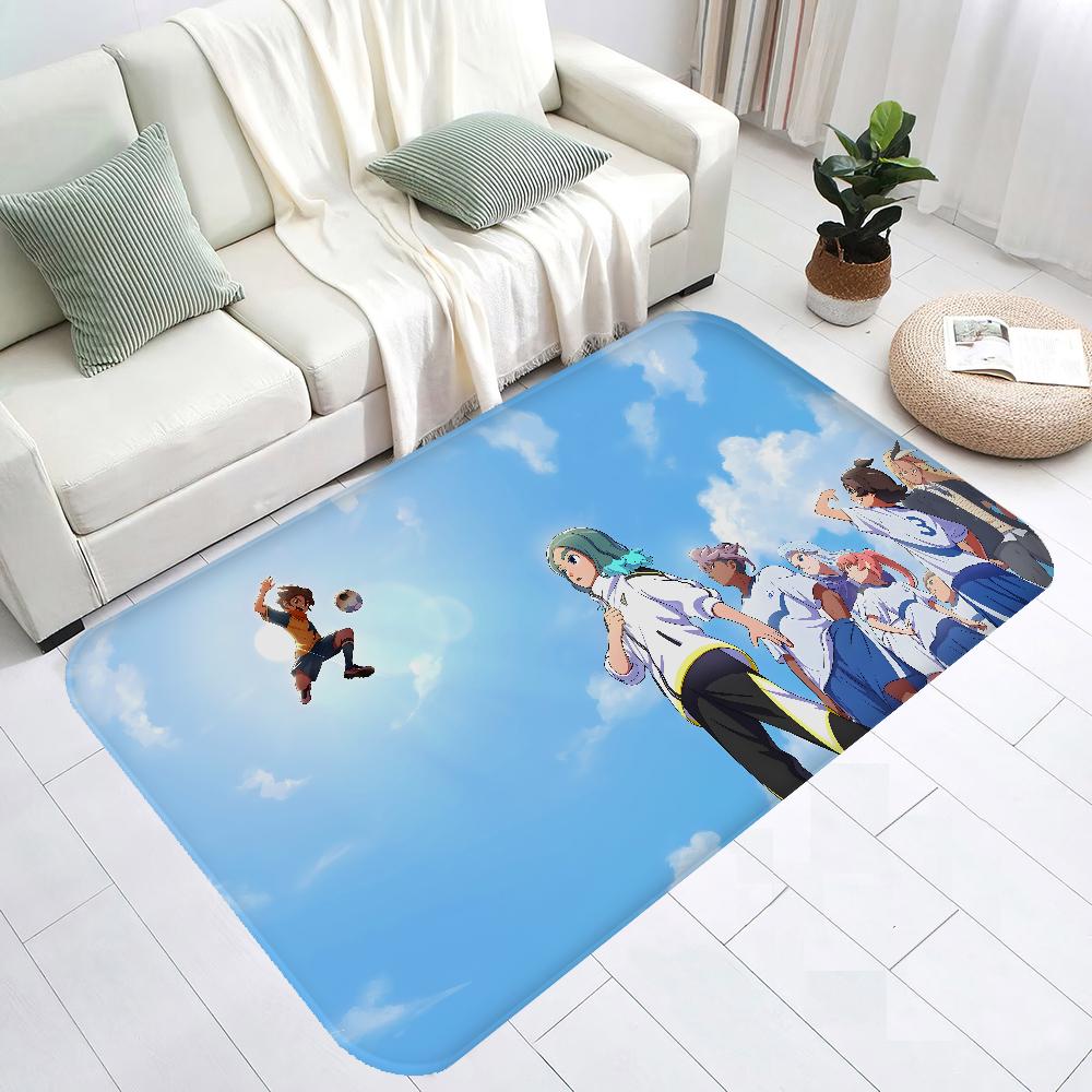 Inazuma Eleven Hallway Carpet Washable Non-Slip Living Room Sofa Chairs Area Mat Kitchen Doormat Area Rug