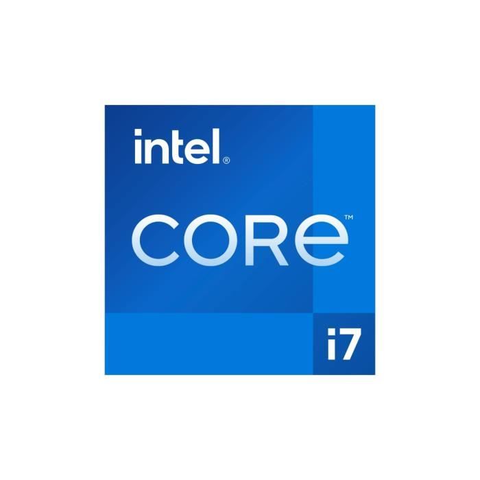 Prosessor INTEL - Core i7-12700KF - 12 kjerner (8P+4E) - Sokkel LGA1700 - Brikkesett 600-serien - TDP 125W (BX8071512700KF)