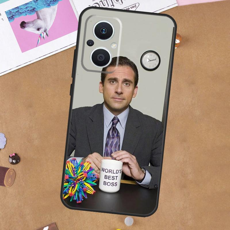 

Michael Scott The Office For OPPO Reno 7 8 Lite 10 11 12 13 14 Pro 8T 11F 12F 13F 14F OPPO Find X8 X5 X6 X9 Pro Case OPPO Reno13 F