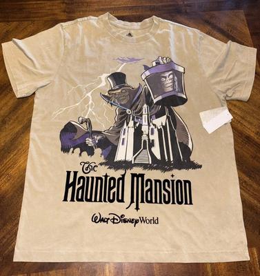 The Haunted Mansion 2025 World Hatbox Ghost T-Shirt All Size Reprint