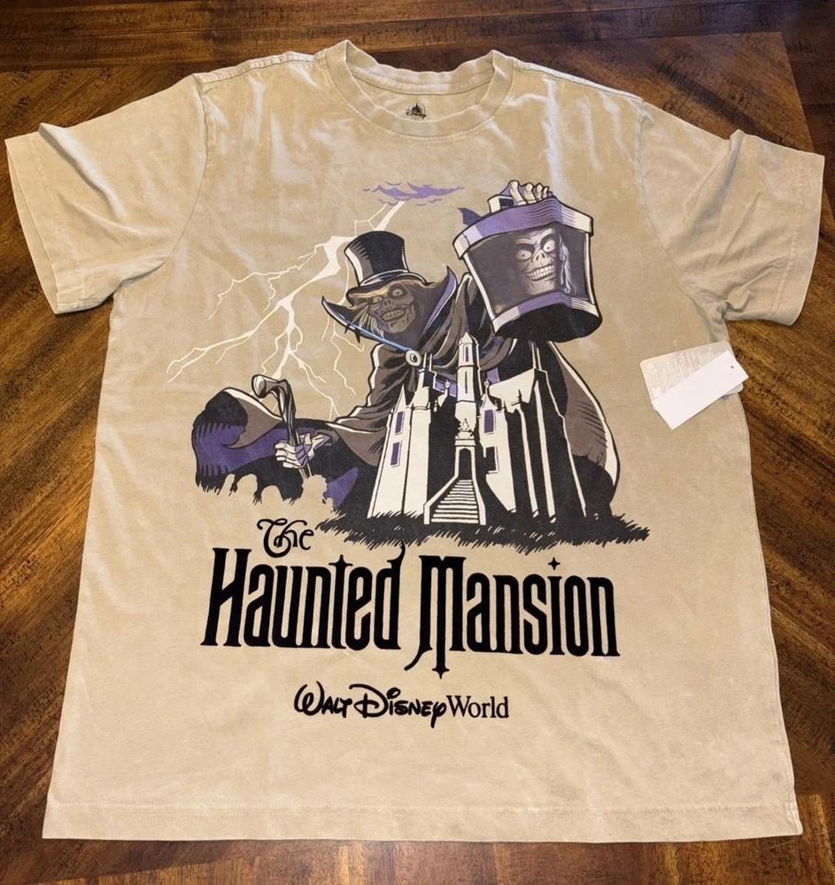

The Haunted Mansion 2025 World Hatbox Ghost T-Shirt All Size Reprint S