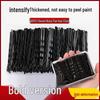 Black U-Shaped Steel Hair Clip for Buns - Women's Hair Accessory