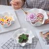 Keramikschale im nordischen Stil für Salat, Pasta, Dessert, Eis und Suppe