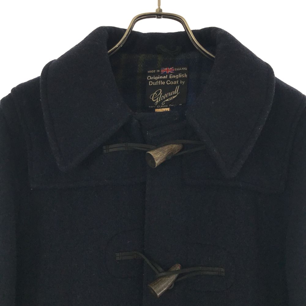 Gloverall Made in England Dufflecoat USA34 Marineblau Damen Gebraucht