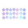 Iridescent Glow-in-the-Dark Star Stickers for Kids' Room, Bedroom, Party, or Window Decoration