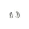 Tirrlirr Tizen Bangul Tongtong (Line) Silver White Earrings Tejsvw00314M