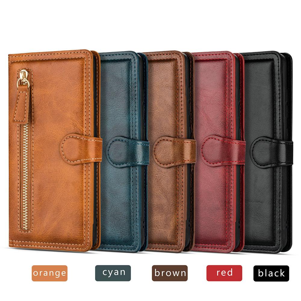 Zipper Wallet Card Leather Case for Xiaomi Redmi Note 14 Pro 4G 5G 2026 Flip Cover Mi Redmi Note14 Pro Plus Case Shockproof Capa