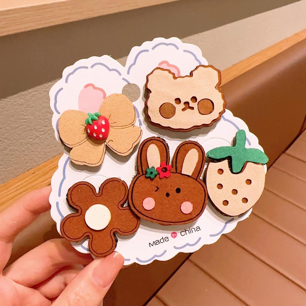 Children's Velcro Bangs Adhesive Hair Patch - Frizzy Baby Hair Headwear Accessory.