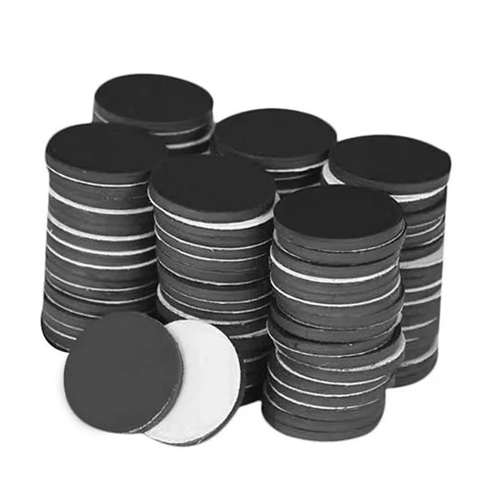50/100Pcs Magnetic Dot Stickers Durable Peel & Stick Magnet Stickers with Adhesive Backing for Fridge DIY Building Crafts Office
