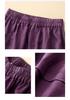 Women's 2024 Retro Cotton-Linen Elastic Waist Shorts with Large Pockets, Wide-Leg, Slimming, Straight-Leg, Versatile Design